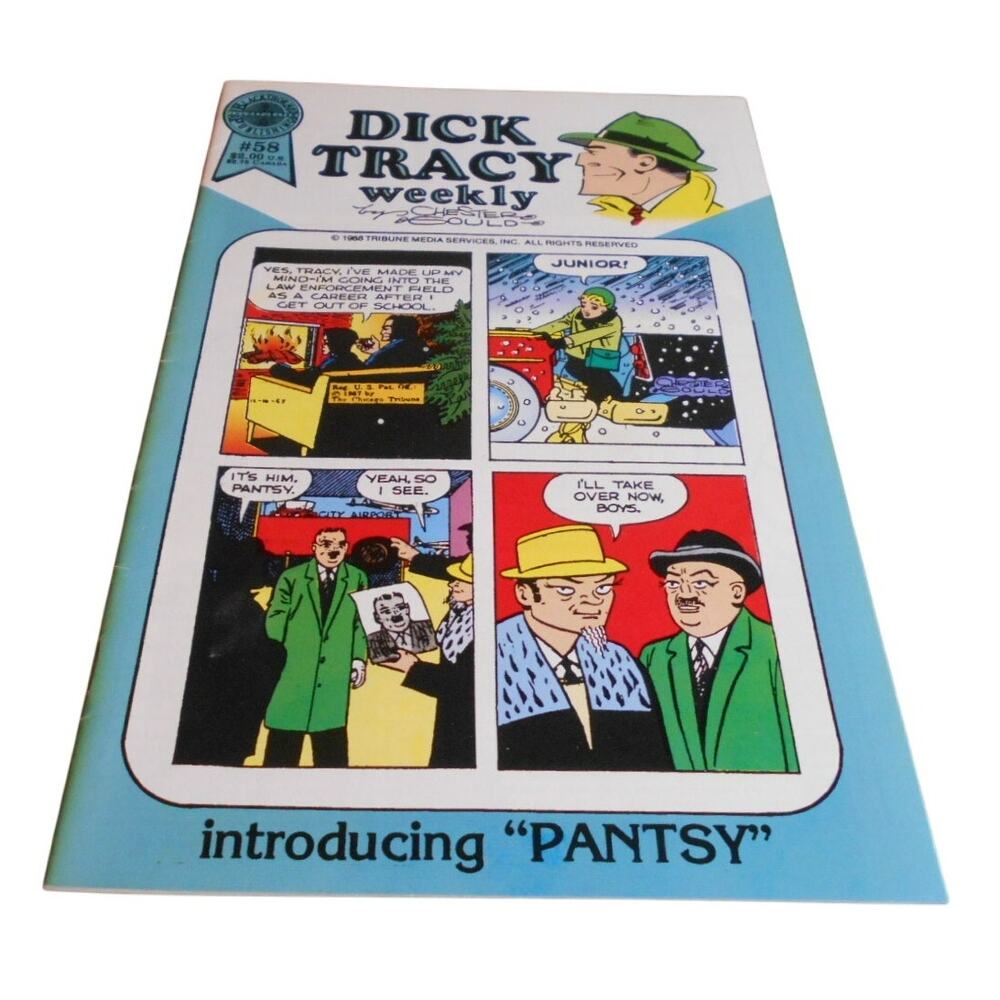 Blackthorne Publishing Dick Tracy Weekly #58 1988 Vintage Comic Book